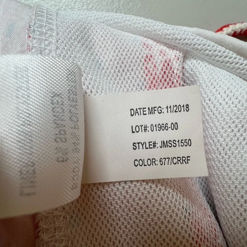 Johnnie-O Mens XL Red Floral 8